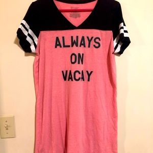 Always On Vacay Sleepshirt